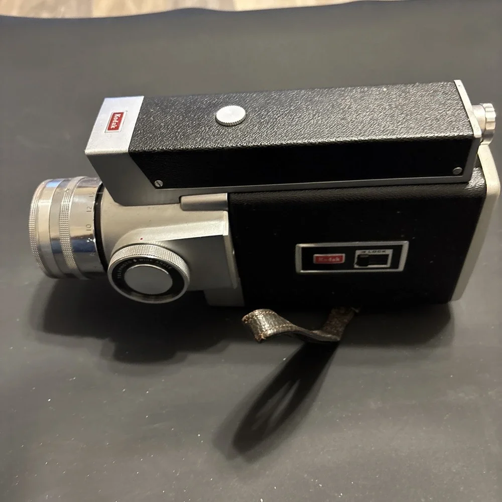 Kodak Zoom 8 Reflex Model 2 8mm Movie Camera Case Manual Kodachrome Film